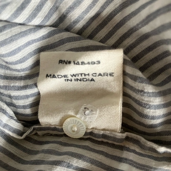 DÔEN Lydia Savoie Stripe Cottagecore Top - Size XL - Picture 10 of 10